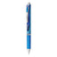 Energel Rtx Gel Pen, Retractable, Medium 0.7 Mm, Black Ink, Red/white/blue Barrel, 5/pack