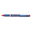 Energel Nv Gel Pen, Stick, Fine 0.5 Mm Needle Tip, Red Ink, Red Barrel, Dozen