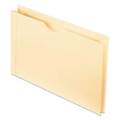 Manila Reinforced File Jackets, 2-ply Straight Tab, Legal Size, Manila, 50/box