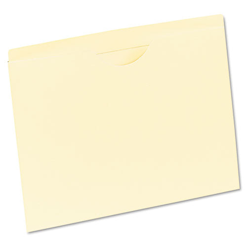 Manila Reinforced File Jackets, 2-ply Straight Tab, Legal Size, Manila, 100/box