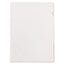 Poly Color Transparent File Jackets, Letter Size, Clear, 50/box