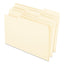 Earthwise By Pendaflex 100% Recycled Manila File Folder, 1/3-cut Tabs: Assorted, Legal Size, 0.75" Expansion, Manila, 100/box