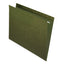 Standard Green Hanging Folders, Letter Size, 1/3-cut Tabs, Standard Green, 25/box