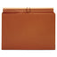Expanding Wallet, 3.5" Expansion, 1 Section, Elastic Cord Closure, Tabloid Size, Brown