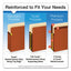 Earthwise By Pendaflex Recycled File Pockets, 3.5" Expansion, Letter Size, Red Fiber