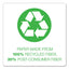 Earthwise By Pendaflex Recycled File Pockets, 5.25" Expansion, Letter Size, Red Fiber