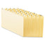 Top Tab A-z File Guides, 1/5-cut Top Tab, A To Z, 8.5 X 14, Gray, 25/set