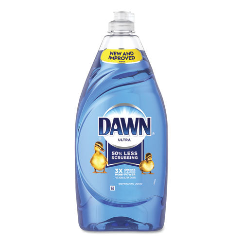 Ultra Liquid Dish Detergent, Dawn Original, 56 Oz Squeeze Bottle, 2/carton