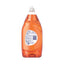 Ultra Antibacterial Dishwashing Liquid, Orange Scent, 38 Oz Bottle, 8/carton