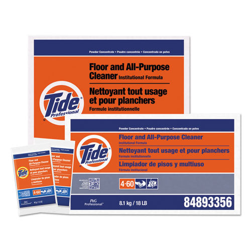 Floor And All-purpose Cleaner, 18 Lb Box