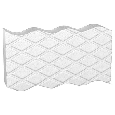 Magic Eraser Extra Durable, 4.6 X 2.4, 0.7" Thick, White, 30/carton
