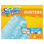 Refill Dusters, Dust Lock Fiber, Light Blue, Unscented, 10/box, 4 Box/carton