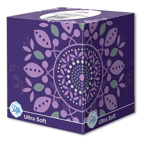 Ultra Soft Facial Tissue, 2-ply, White, 56 Sheets/box, 24 Boxes/carton