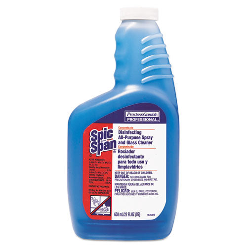 Disinfecting All-purpose Spray And Glass Cleaner, Fresh Scent, 1 Gal Bottle, 3/carton
