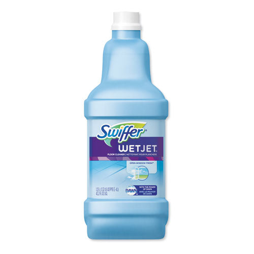 Wetjet System Cleaning-solution Refill, Blossom Breeze Scent, 1.25 L Bottle, 4/carton