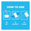 Magic Eraser, 2.3 X 4.6, 1" Thick, White, 6/pack