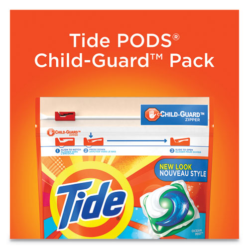 Pods, Laundry Detergent, Clean Breeze, 35/pack, 4 Pack/carton