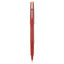 Razor Point Fine Line Porous Point Pen, Stick, Extra-fine 0.3 Mm, Red Ink, Red Barrel, Dozen