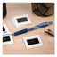 Precise Gel Begreen Gel Pen, Retractable, Fine 0.7 Mm, Blue Ink, Blue Barrel, Dozen