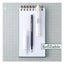 Frixion Clicker Design Erasable Gel Pen, Retractable, Extra-fine 0.5 Mm, Black Ink, White Barrel, Dozen