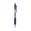 G2 Premium Gel Pen, Retractable, Extra-fine 0.5 Mm, Blue Ink, Smoke Barrel, Dozen