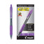 G2 Premium Gel Pen, Retractable, Fine 0.7 Mm, Purple Ink, Smoke Barrel, Dozen