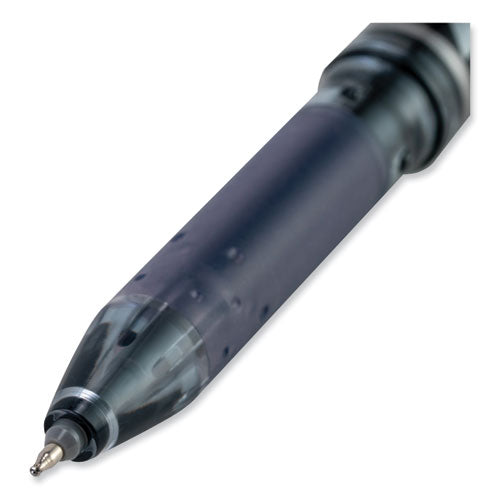 Frixion Point Erasable Gel Pen, Stick, Extra-fine 0.5 Mm, Black Ink, Black Barrel