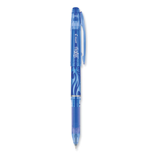 Frixion Point Erasable Gel Pen, Stick, Extra-fine 0.5 Mm, Blue Ink, Blue Barrel