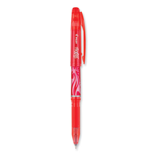 Frixion Point Erasable Gel Pen, Stick, Extra-fine 0.5 Mm, Red Ink, Red Barrel