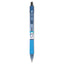 B2p Bottle-2-pen Recycled Ballpoint Pen, Retractable, Medium 1 Mm, Blue Ink, Translucent Blue Barrel, Dozen