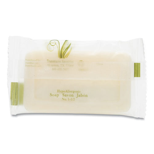 Body And Facial Soap, Fresh Scent, # 1 1/2 Flow Wrap Bar, 500/carton