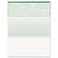 Standard Security Check, 11 Features, 8.5 X 11, Green Marble Top, 500/ream