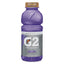 G2 Perform 02 Low-calorie Thirst Quencher, Fruit Punch, 20 Oz Bottle, 24/carton
