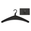 Magnetic Coat Hook With Heavy-duty Hanger, Metal Hook, Black