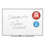 Classic Series Porcelain Magnetic Dry Erase Board, 36 X 24, White Surface, Silver Aluminum Frame