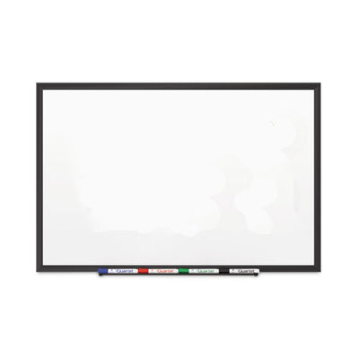 Classic Series Porcelain Magnetic Dry Erase Board, 60 X 36, White Surface, Black Aluminum Frame