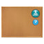 Classic Series Cork Bulletin Board, 36 X 24, Natural Surface, Oak Fiberboard Frame