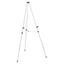 Lightweight Telescoping Tripod Easel, 38" To 66" High, Aluminum, Silver