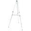 Lightweight Telescoping Tripod Easel, 38" To 66" High, Aluminum, Silver