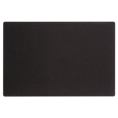 Oval Office Fabric Board, 48 X 36, Black Surface