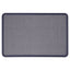 Contour Fabric Bulletin Board, 36 X 24, Light Blue Surface, Navy Blue Plastic Frame