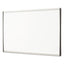 Arc Frame Cubicle Magnetic Dry Erase Board, 14 X 11, White Surface, Silver Aluminum Frame