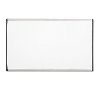 Arc Frame Cubicle Magnetic Dry Erase Board, 30 X 18, White Surface, Silver Aluminum Frame