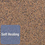 Prestige Colored Cork Bulletin Board, 36 X 24, Brown Surface, Graphite Gray Fiberboard/plastic Frame