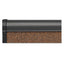 Prestige Bulletin Board, Brown Graphite-blend Surface, 48 X 36, Graphite Gray Aluminum Frame