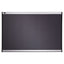Prestige Gray Diamond Mesh Bulletin Board, 36 X 24, Gray Surface, Silver Aluminum/plastic Frame