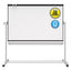 Prestige 2 Mobile Presentation Easel, 3 Ft X 2 Ft, Silver/white