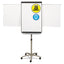 Prestige 2 Mobile Presentation Easel, 6 Ft X 4 Ft, Silver/graphite