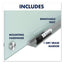 Infinity Glass Marker Board, 24 X 18, Frosted Surface