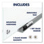 Brilliance Glass Dry-erase Boards, 48 X 36, White Surface
